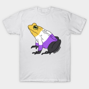 Non Binary Pride Frog T-Shirt